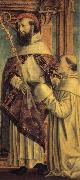 Bernardo Zenale St.Bernard and a Cistercian Monk Germany oil painting reproduction